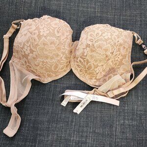 NEW VICTORIA SECRET Praline Nude Lightly Lined Bra